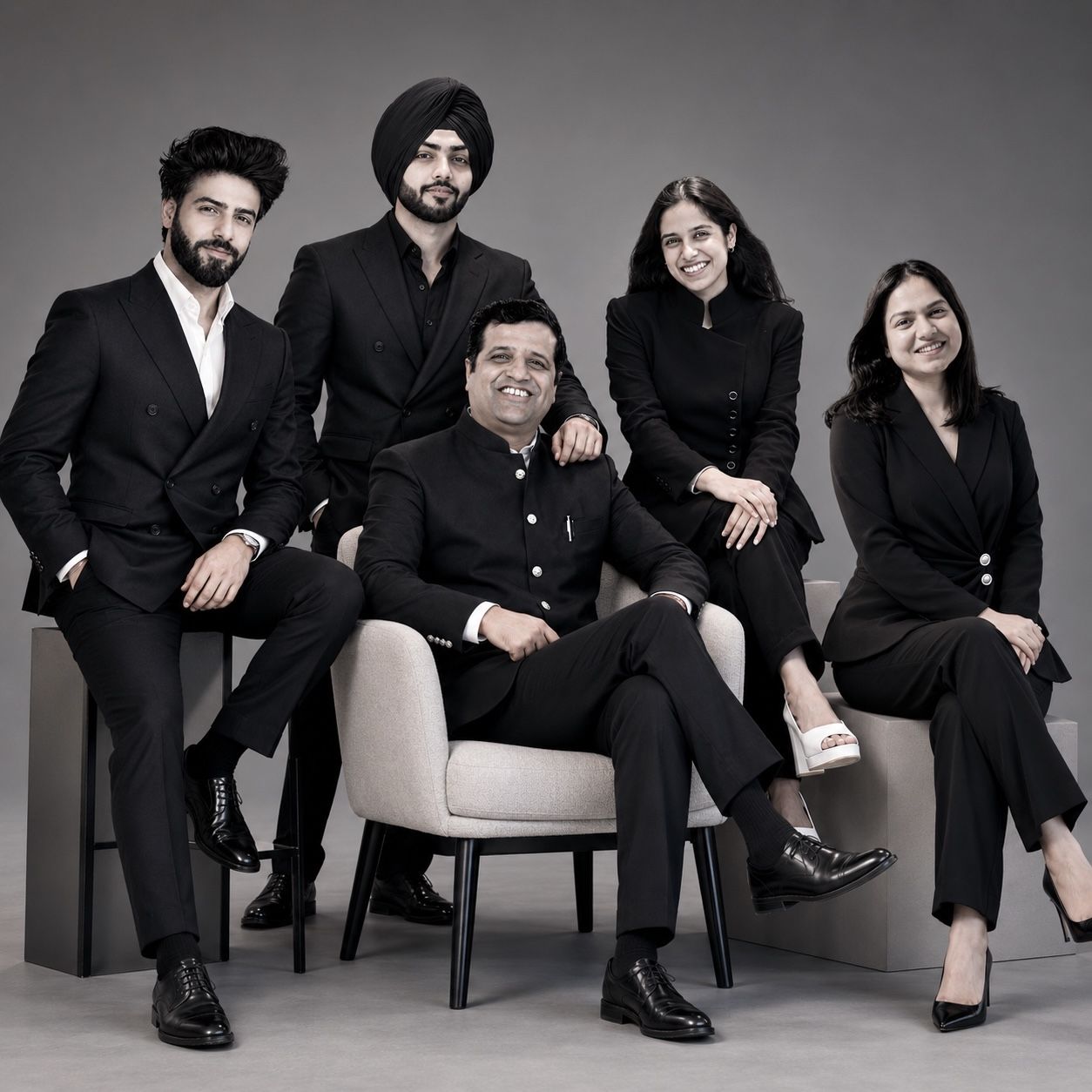 The leadership team of The House of Merit
